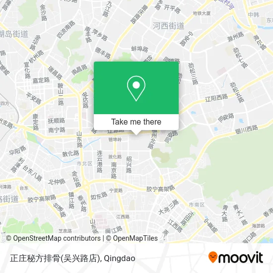 正庄秘方排骨(吴兴路店) map
