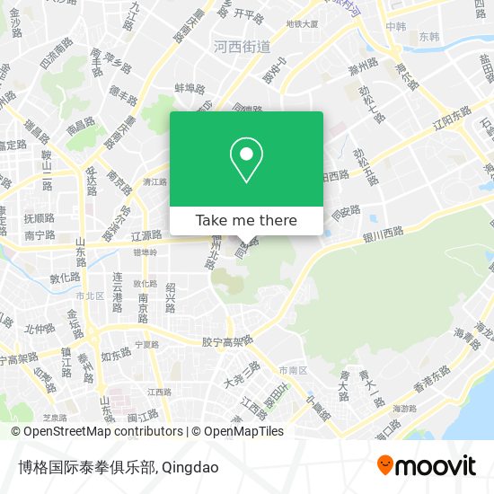 博格国际泰拳俱乐部 map