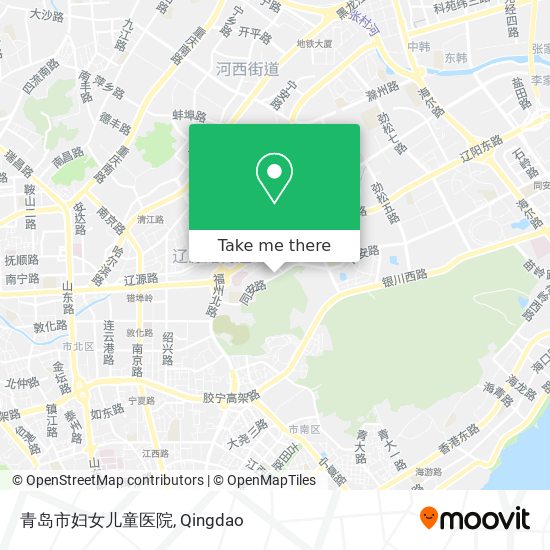 青岛市妇女儿童医院 map