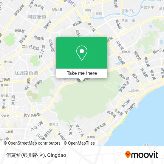 佰蒸鲜(银川路店) map