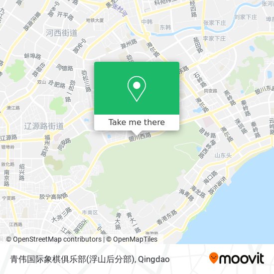 青伟国际象棋俱乐部(浮山后分部) map