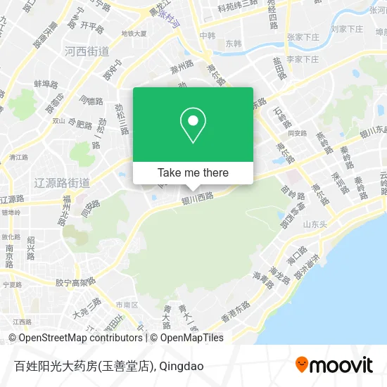 百姓阳光大药房(玉善堂店) map