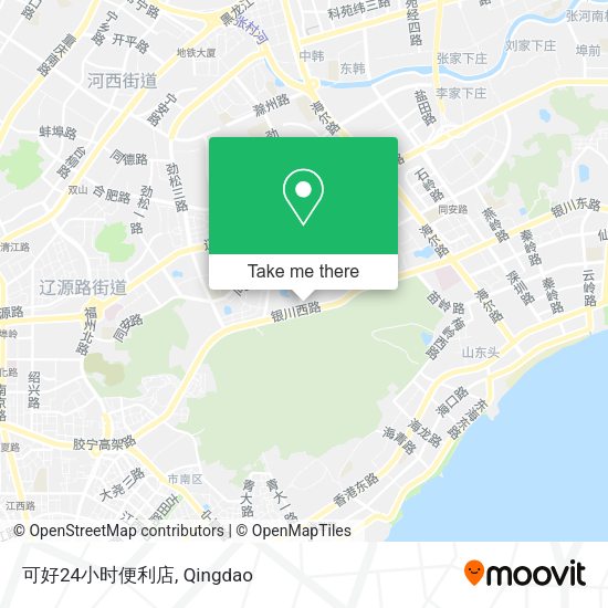 可好24小时便利店 map