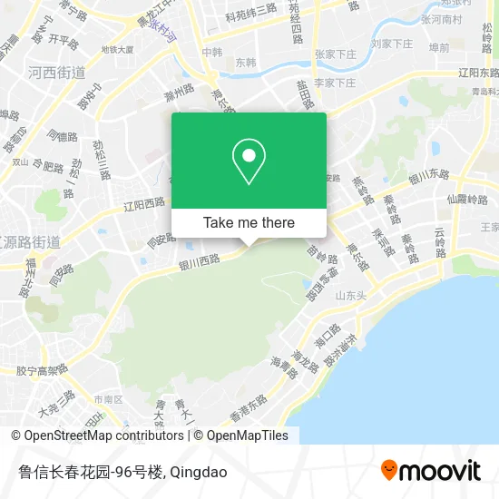 鲁信长春花园-96号楼 map