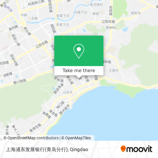 上海浦东发展银行(青岛分行) map