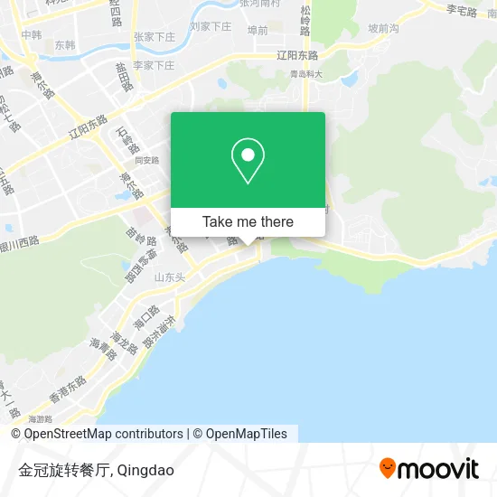 金冠旋转餐厅 map