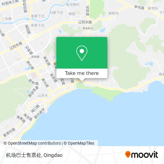 机场巴士售票处 map
