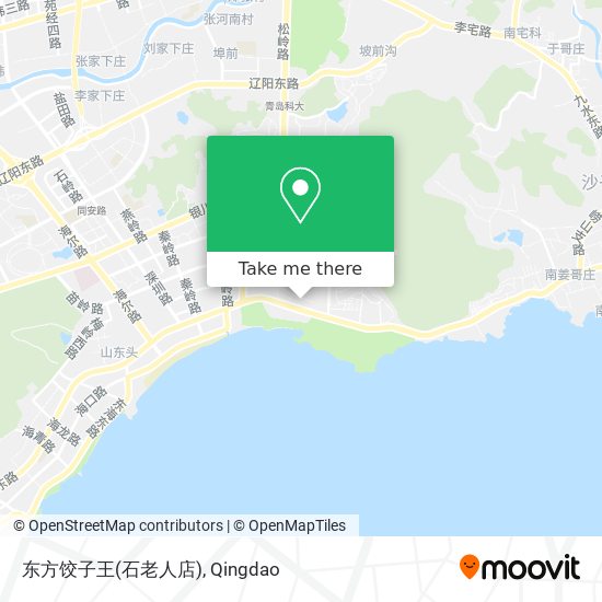 东方饺子王(石老人店) map