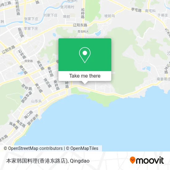 本家韩国料理(香港东路店) map
