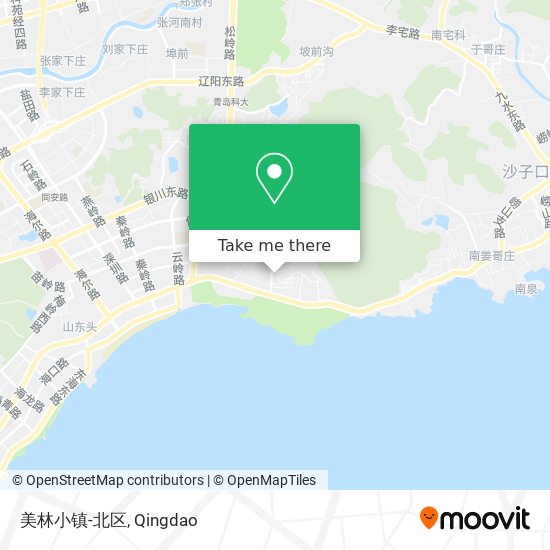 美林小镇-北区 map