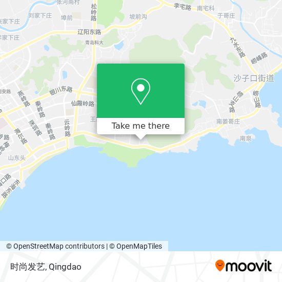 时尚发艺 map