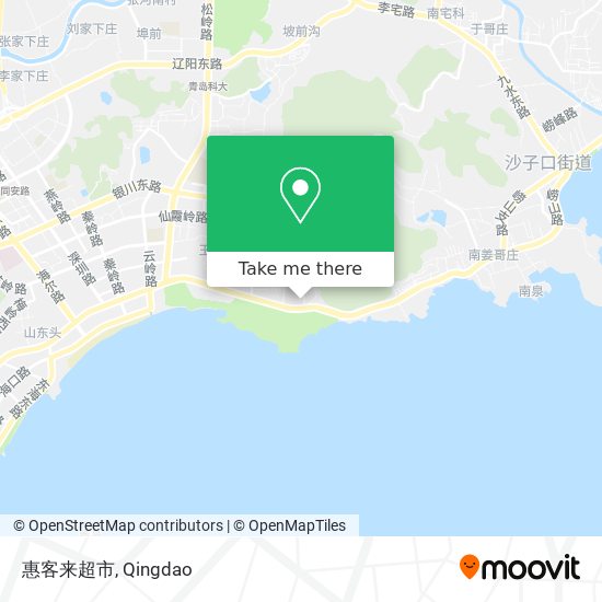 惠客来超市 map