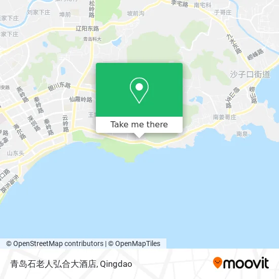 青岛石老人弘合大酒店 map