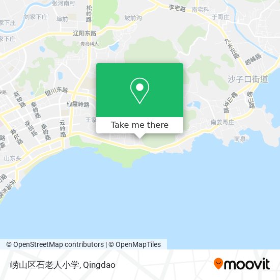 崂山区石老人小学 map