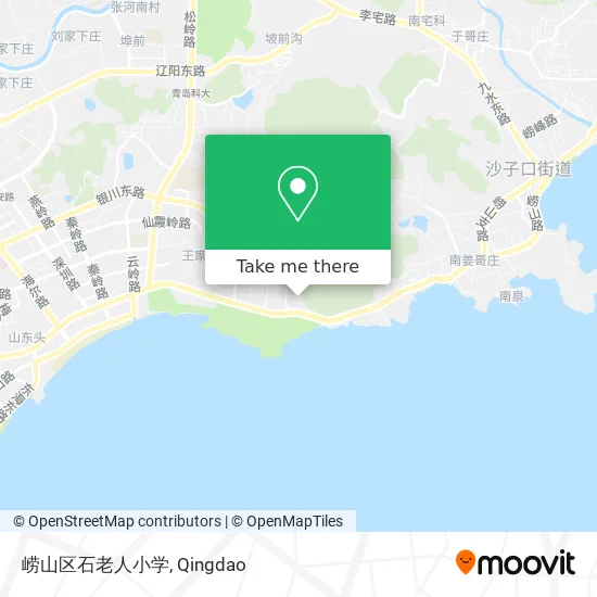 崂山区石老人小学 map