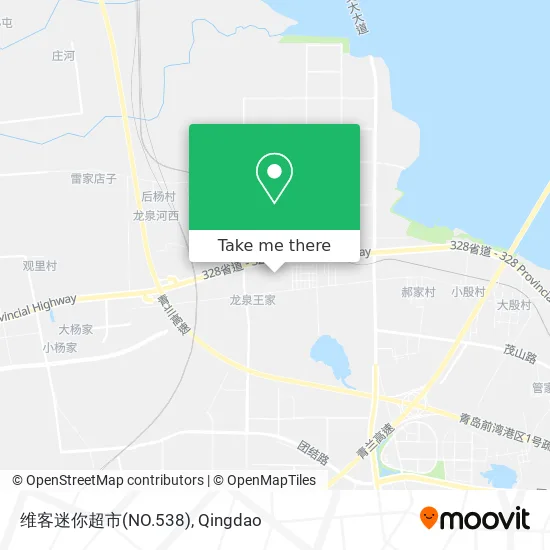 维客迷你超市(NO.538) map
