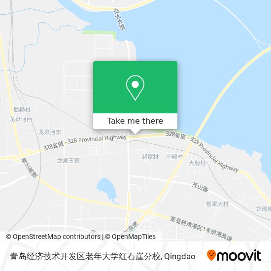 青岛经济技术开发区老年大学红石崖分校 map