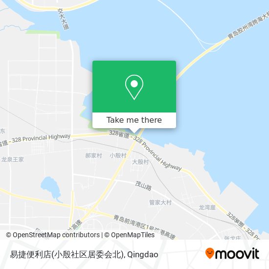 易捷便利店(小殷社区居委会北) map