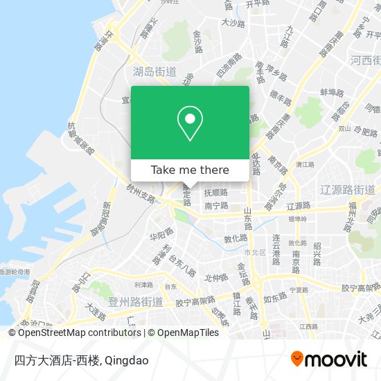 四方大酒店-西楼 map