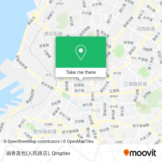 涵香蒸包(人民路店) map