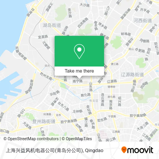 上海兴益风机电器公司(青岛分公司) map