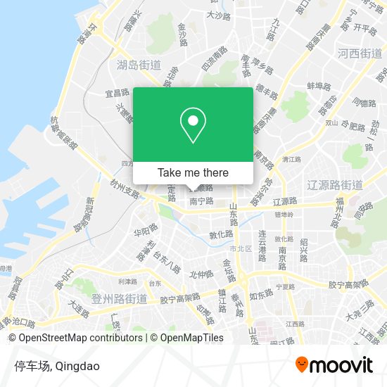 停车场 map