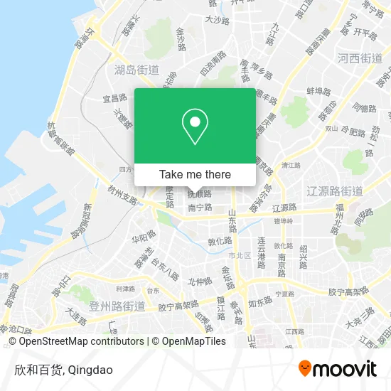 欣和百货 map