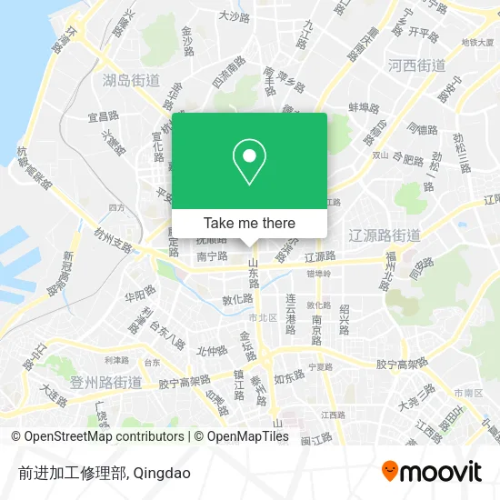 前进加工修理部 map