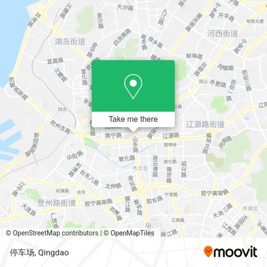 停车场 map