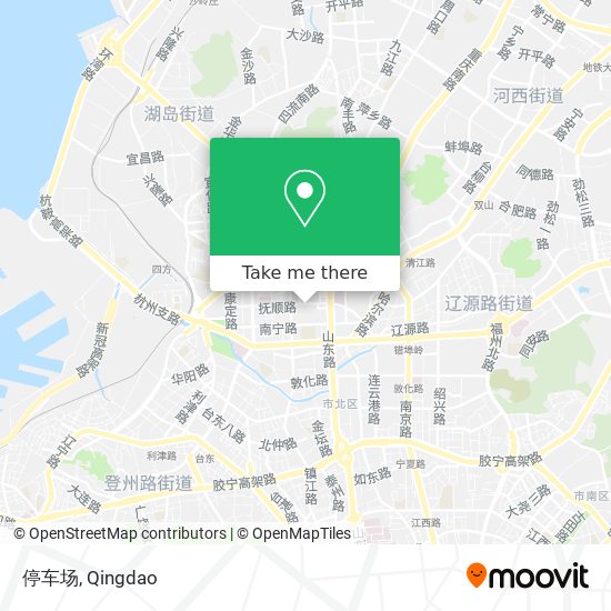 停车场 map