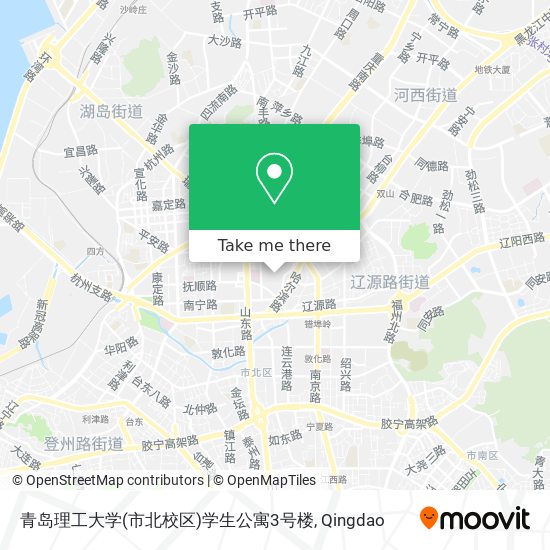 青岛理工大学(市北校区)学生公寓3号楼 map