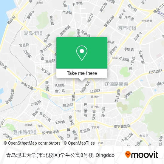 青岛理工大学(市北校区)学生公寓3号楼 map