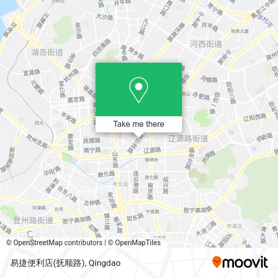 易捷便利店(抚顺路) map