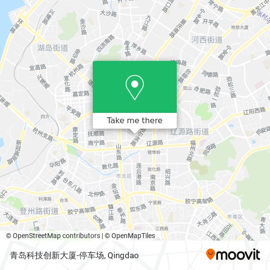 青岛科技创新大厦-停车场 map