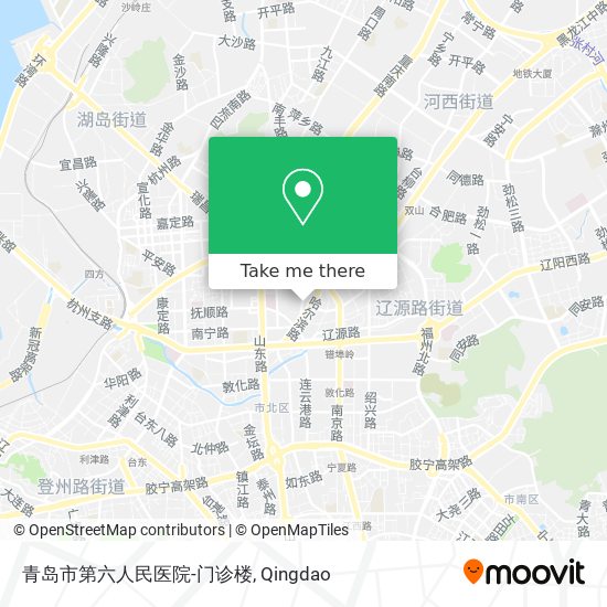 青岛市第六人民医院-门诊楼 map