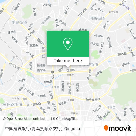 中国建设银行(青岛抚顺路支行) map