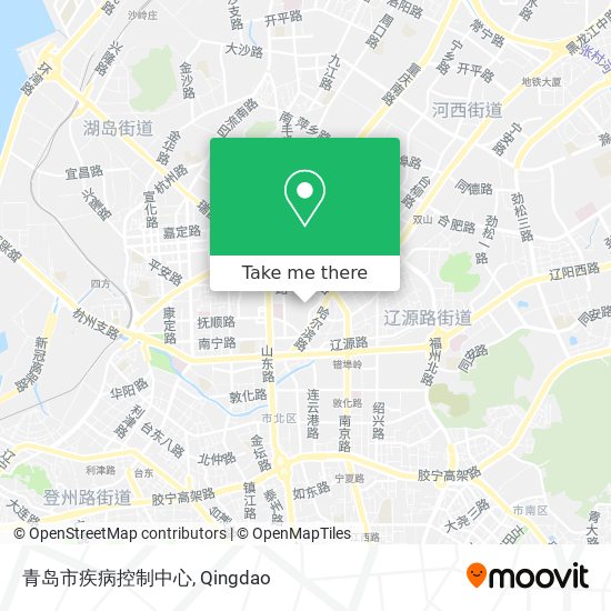 青岛市疾病控制中心 map