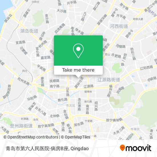 青岛市第六人民医院-病房B座 map