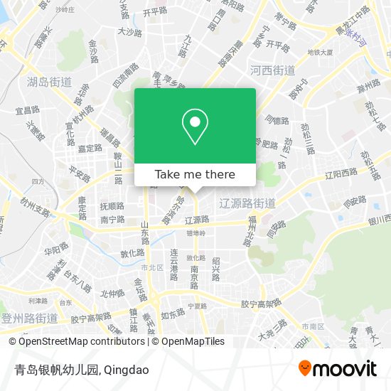 青岛银帆幼儿园 map