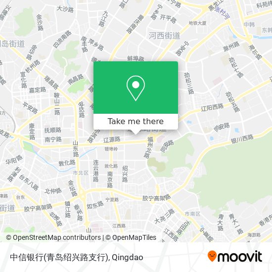 中信银行(青岛绍兴路支行) map