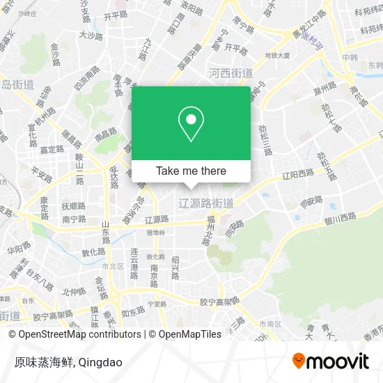 原味蒸海鲜 map