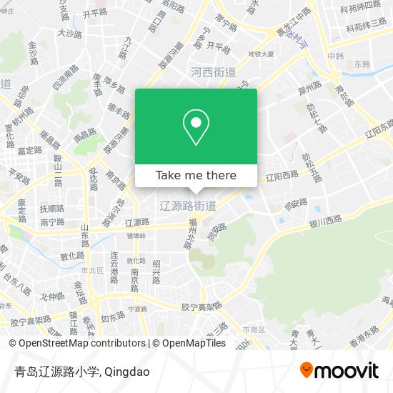 青岛辽源路小学 map