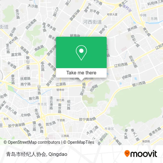 青岛市经纪人协会 map
