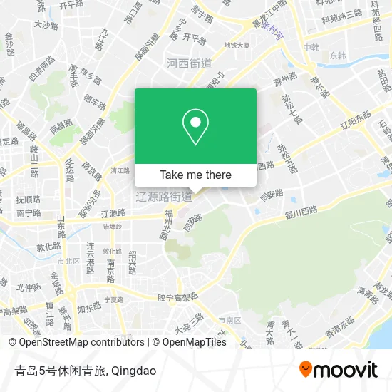 青岛5号休闲青旅 map