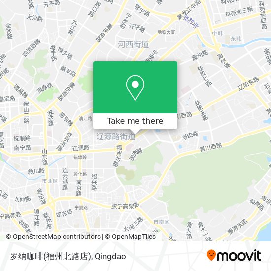 罗纳咖啡(福州北路店) map