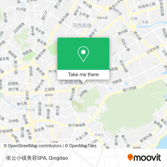 依云小镇美容SPA map