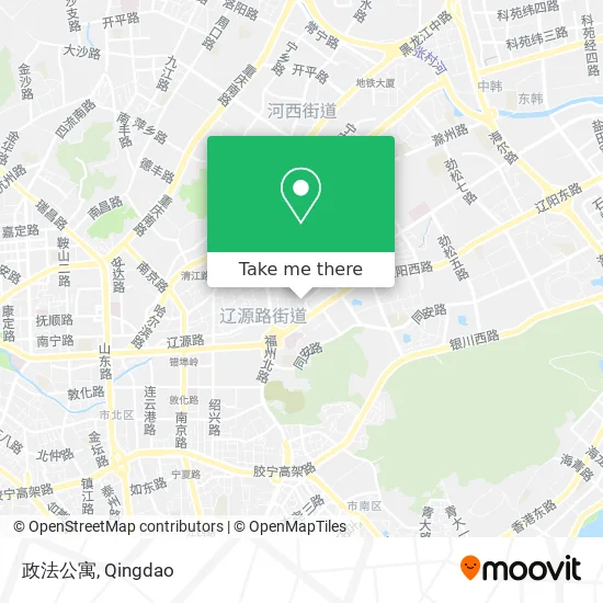 政法公寓 map