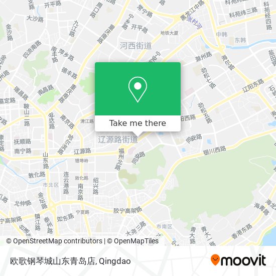 欧歌钢琴城山东青岛店 map