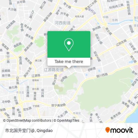 市北国升堂门诊 map