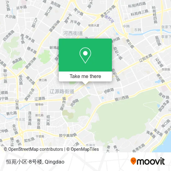恒苑小区-8号楼 map